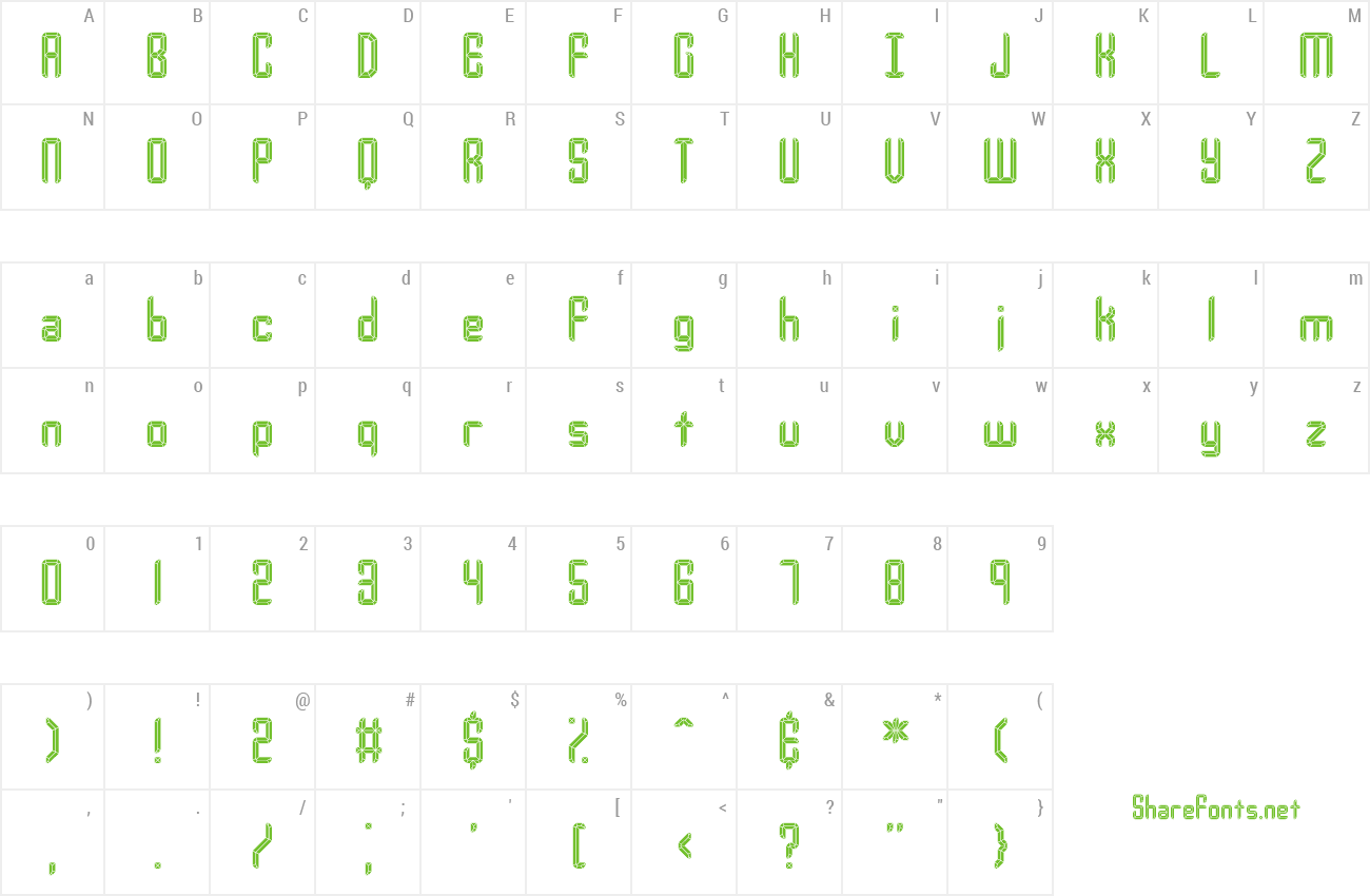 Font Your Complex I BRK preview